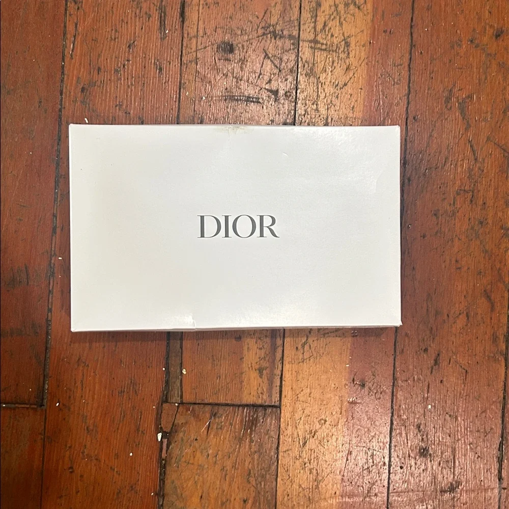 Dior Beauty Red Canvas Make Up Pouch